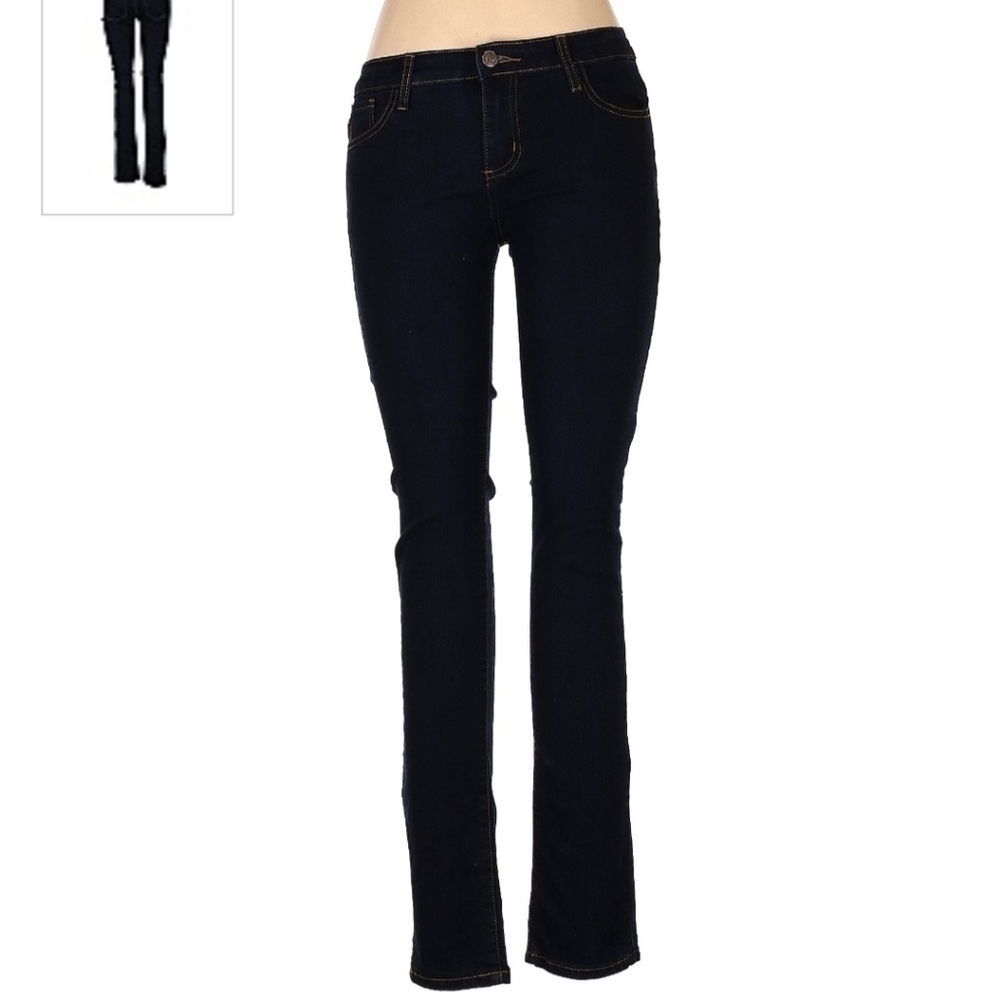 Cello Jeans Dark Wash Juniors Size 11 Everyday Basic Casual Capsule Wardrobe EUC